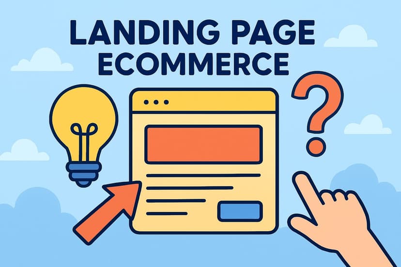 7 Idee per una landing page ecommerce di successo nel 2025