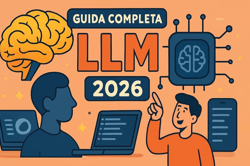 LLM Guida Completa 2026: tutto sui modelli Linguistici