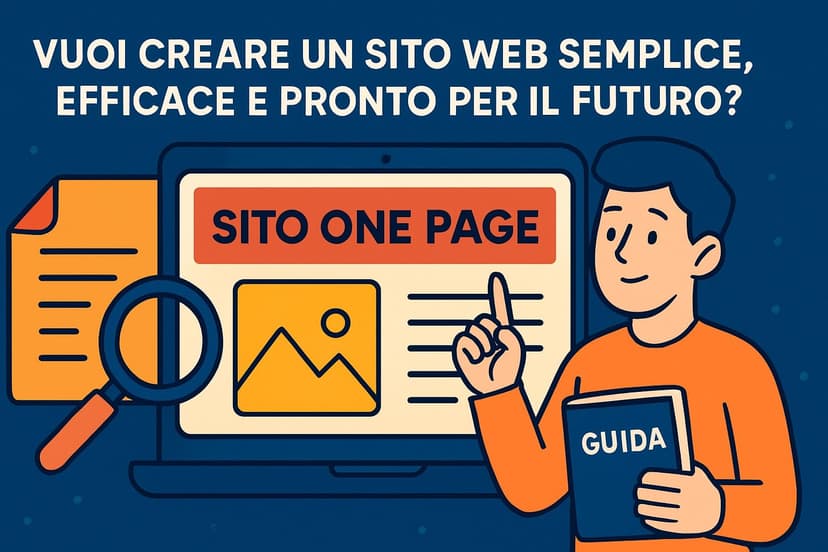 Guida Completa al Sito One Page: strategie e vantaggi 2026