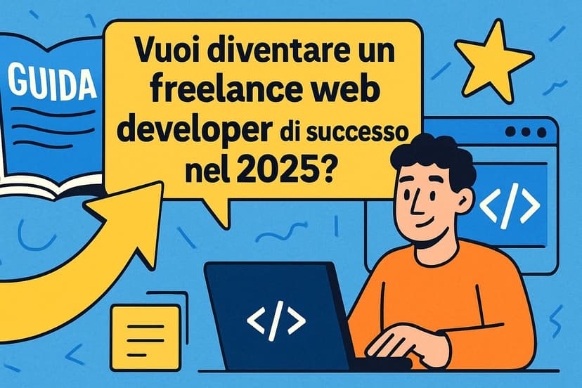 Guida Freelance Web Developer: Strategie Essenziali 2025