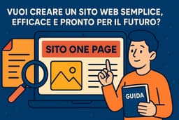 Guida Completa al Sito One Page: strategie e vantaggi 2026