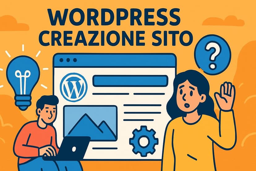 WordPress Creazione Sito: Guida Completa per Principianti 2025